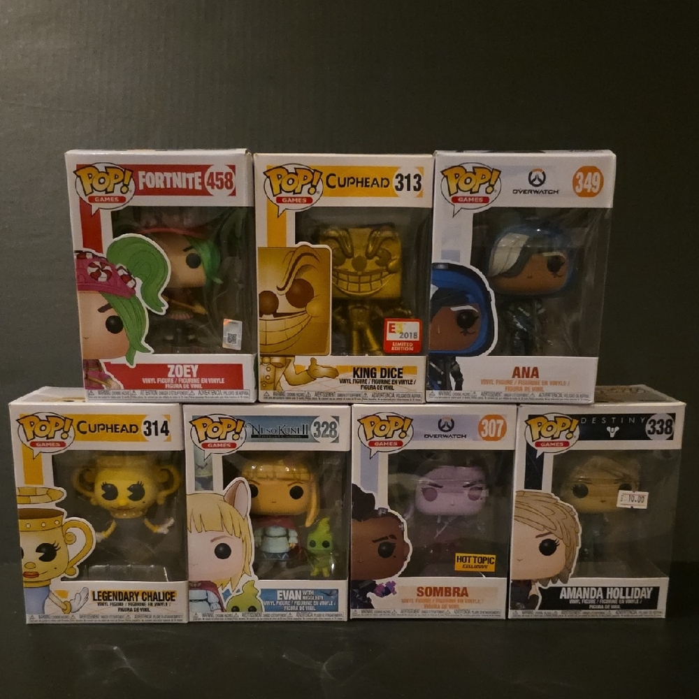 Funko Pop Bundle! Vinyl Figures Games Collection
